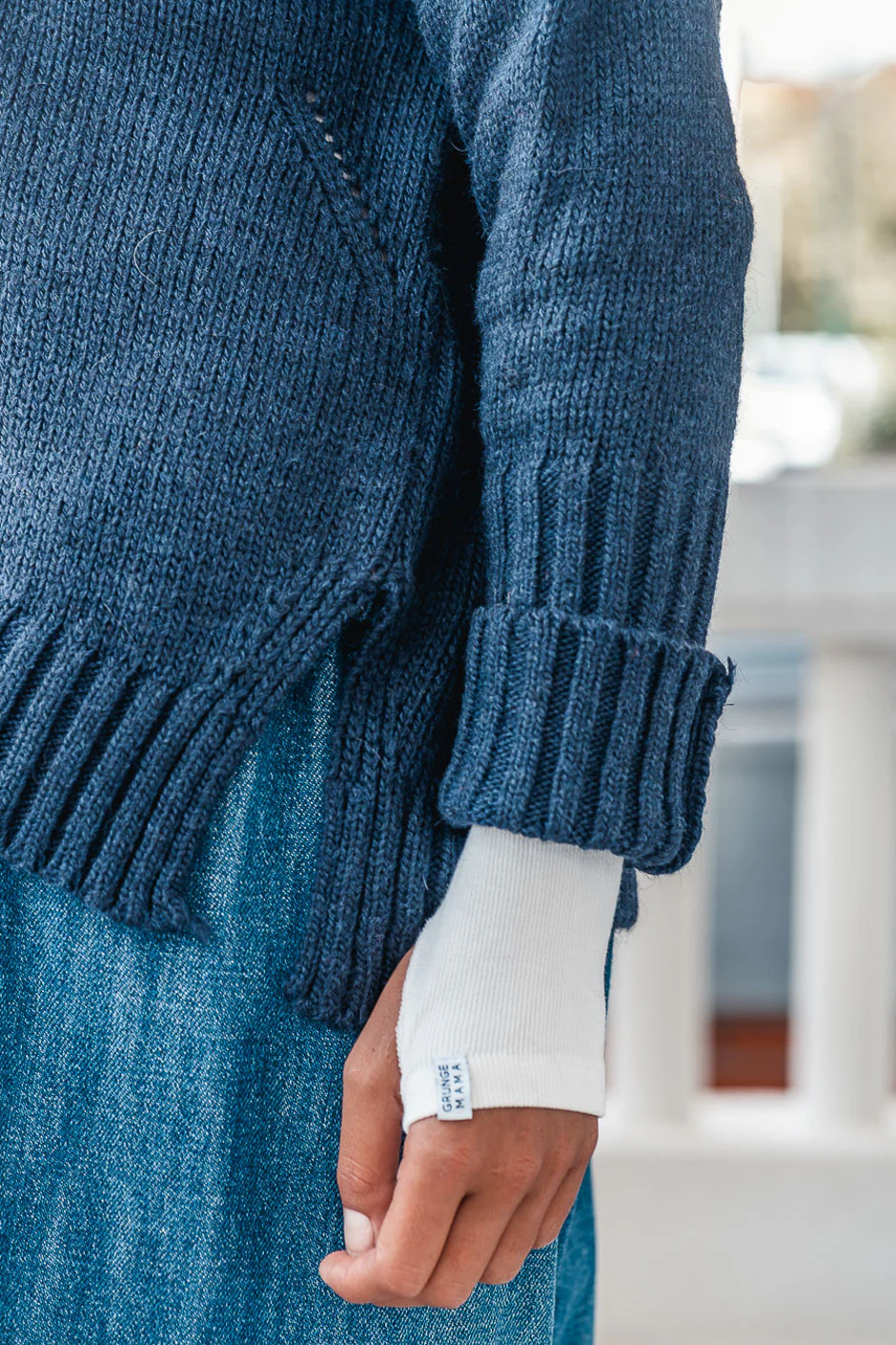 Pull Grungemama Mili marine - Image 4