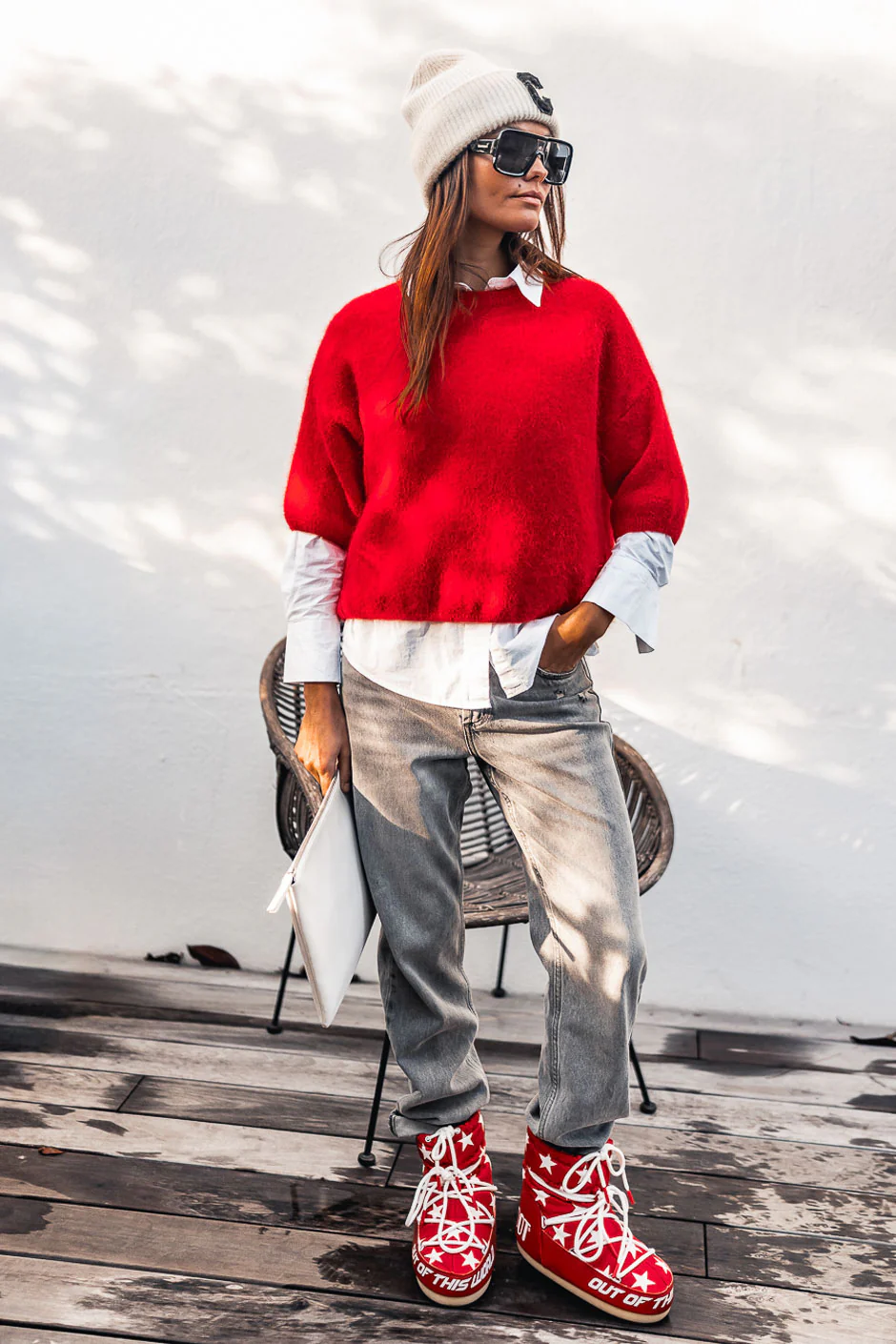 PULL ANISA ROUGE - Image 4