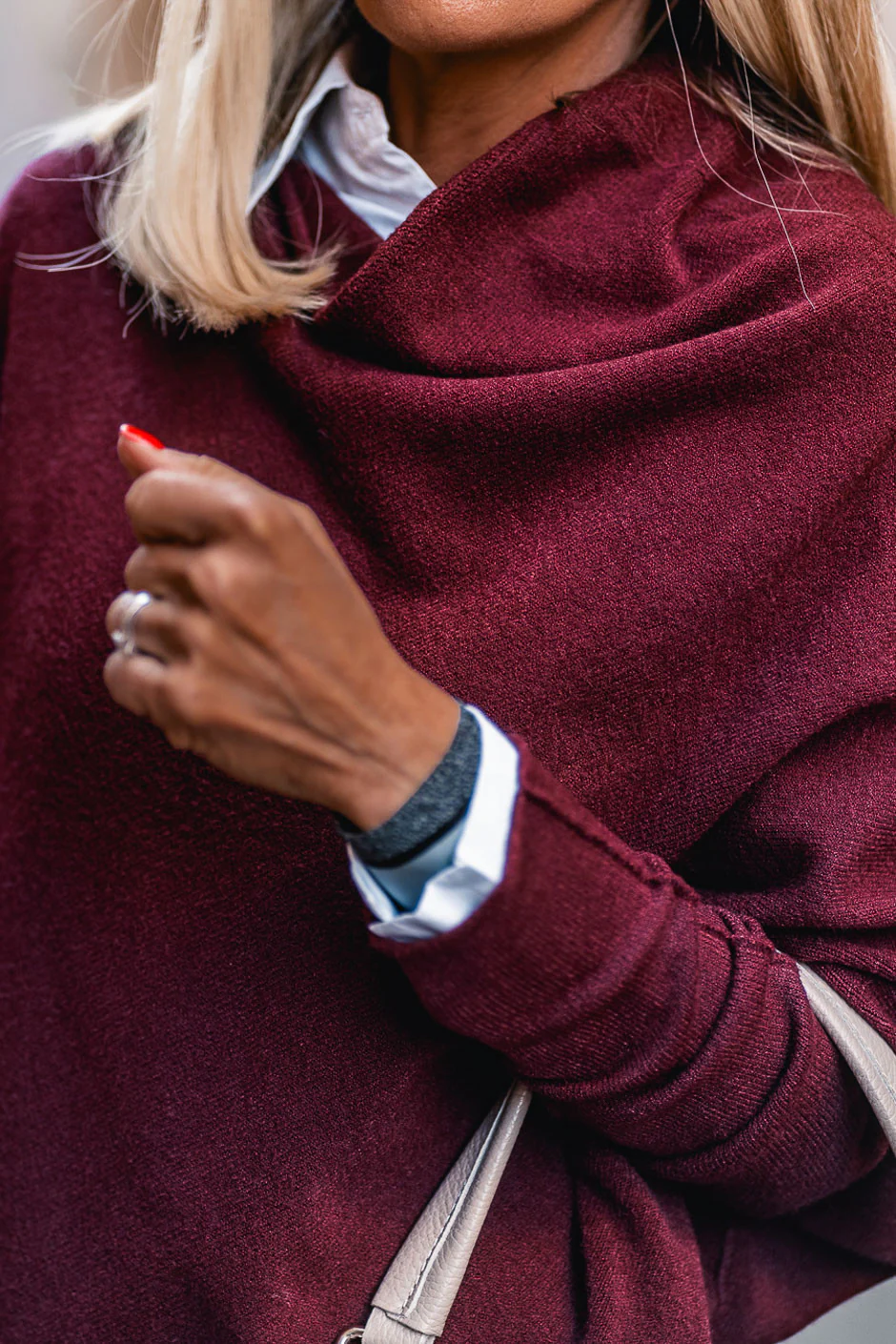 PULL TARA BORDEAUX - Image 4
