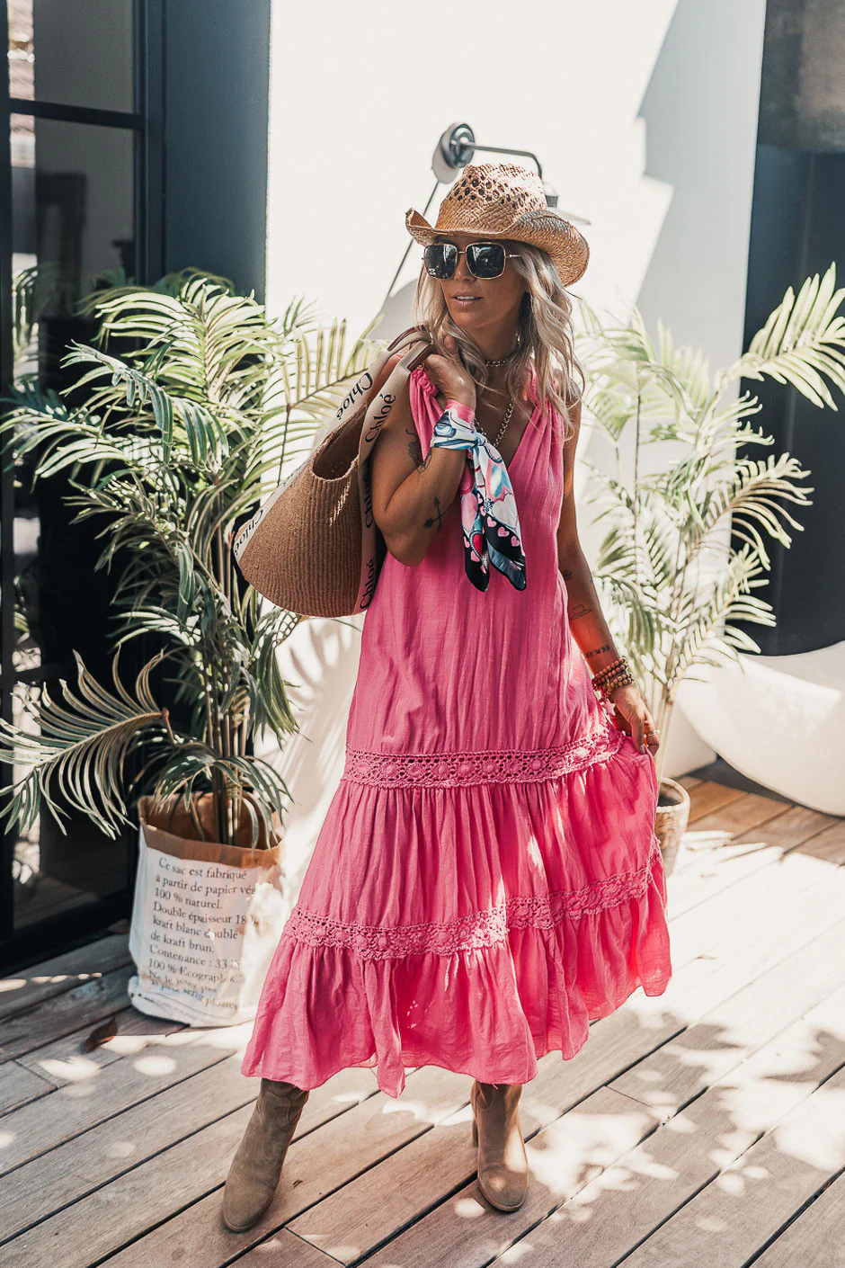Robe Banditas Amari rose