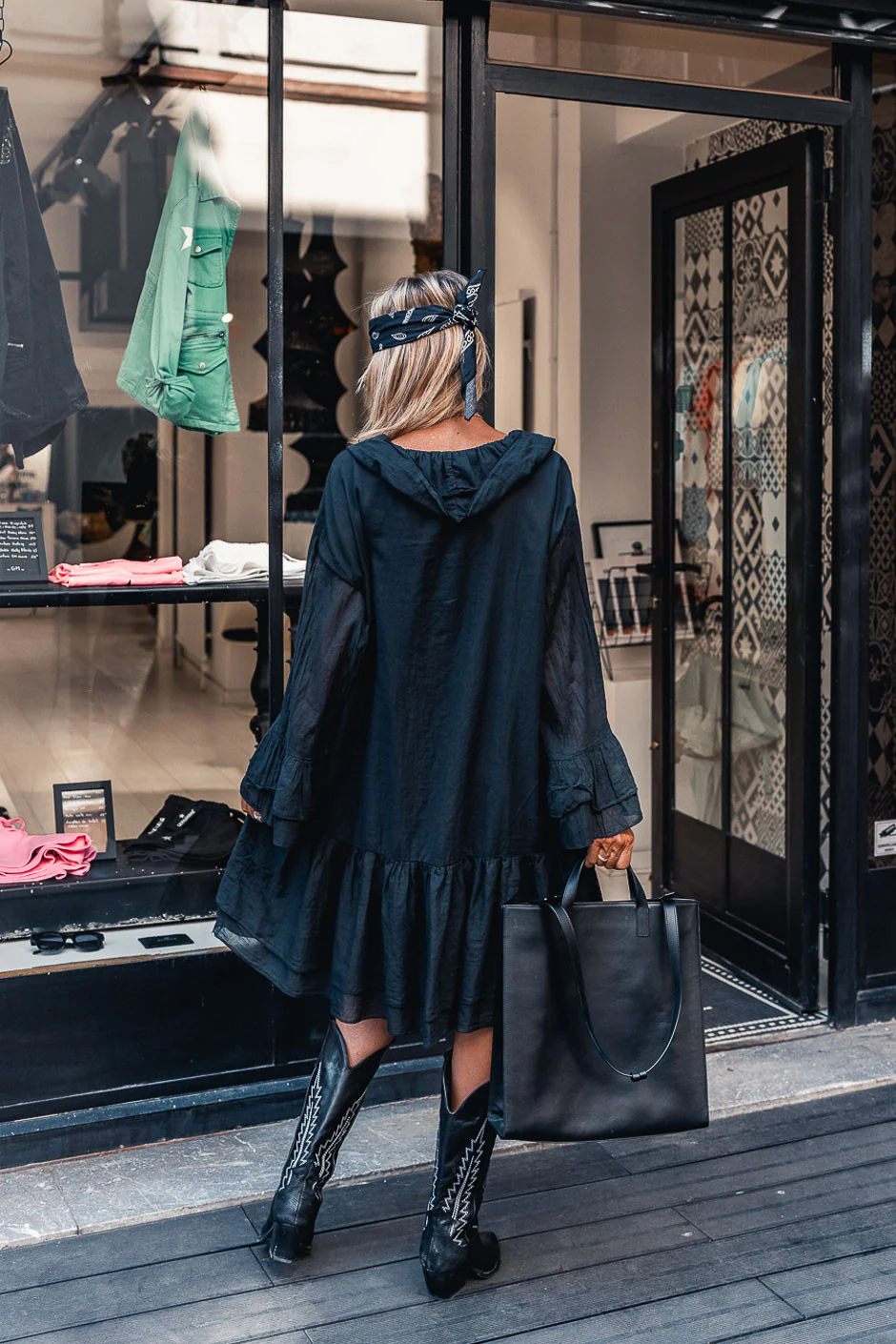 Robe Banditas Monica noir - Image 2