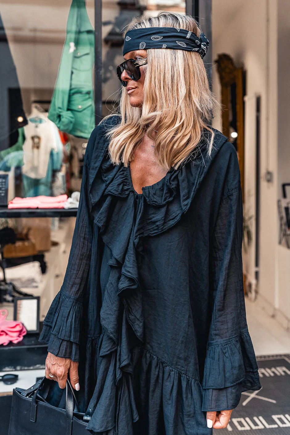 Robe Banditas Monica noir - Image 3