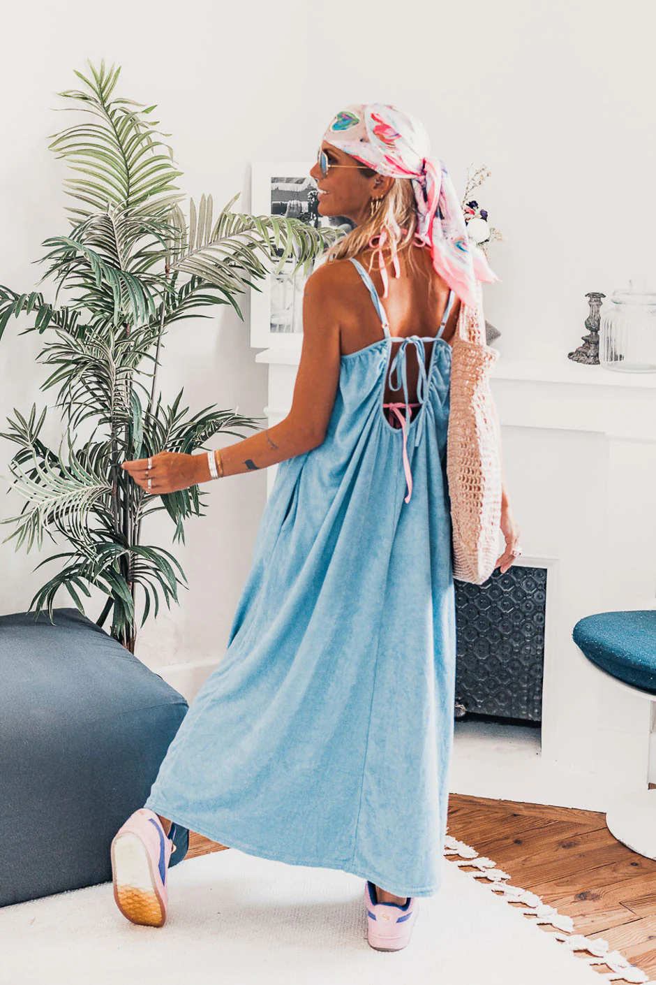 Robe Grungemama Bahia bleu - Image 2