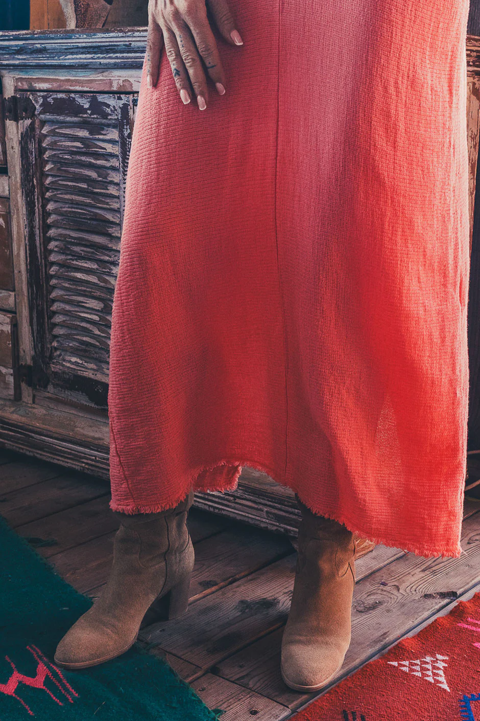 Robe Grungemama Barbade rose - Image 4