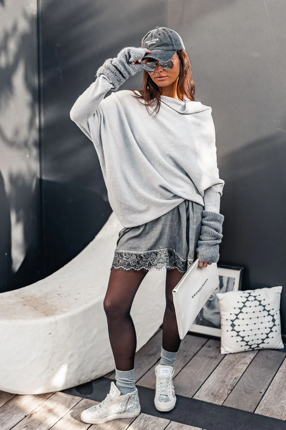 ROBE DRESS NIGHT ANTHRACITE - Image 5