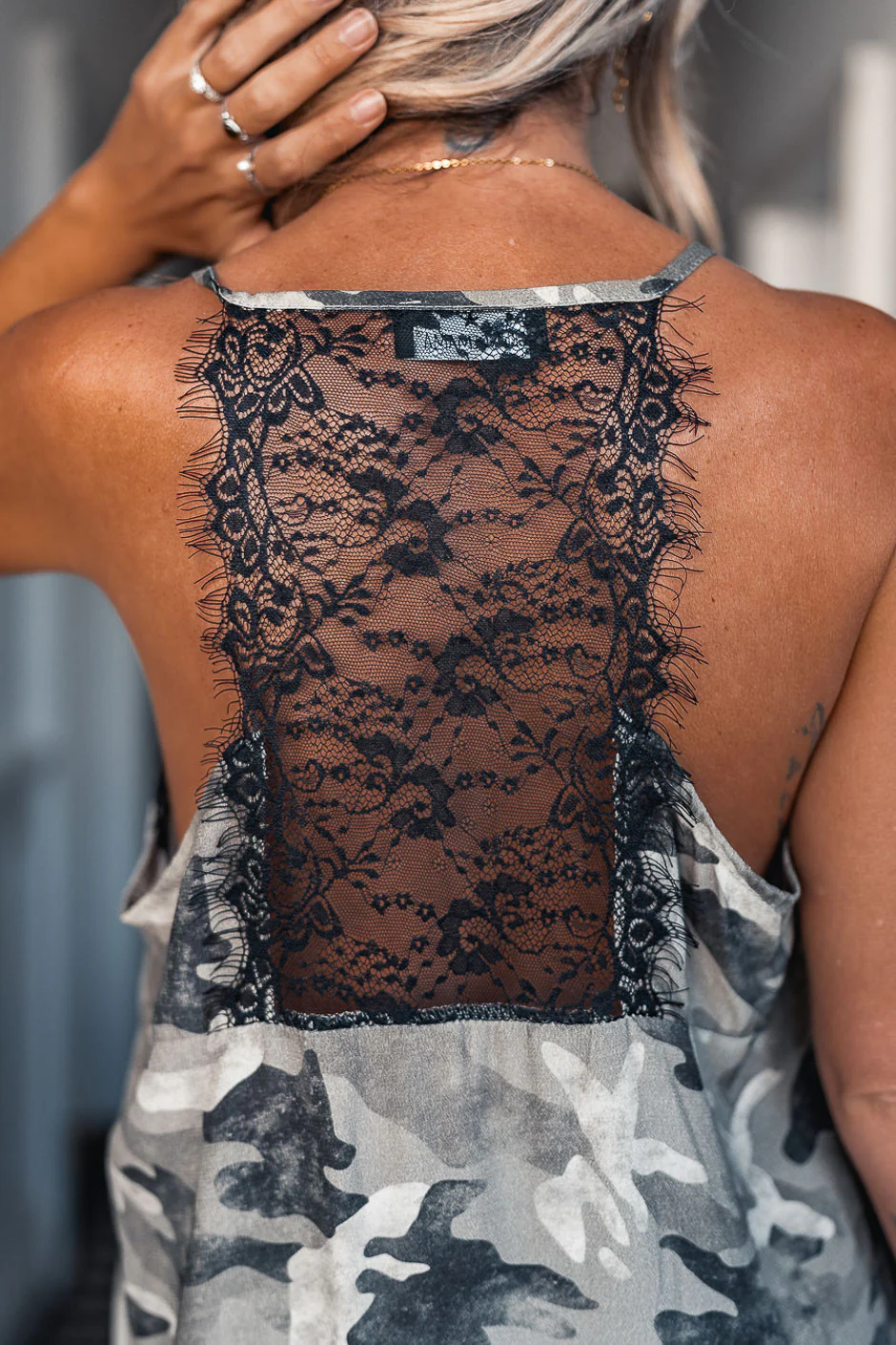Robe Grungemama Dress night army noir - Image 8