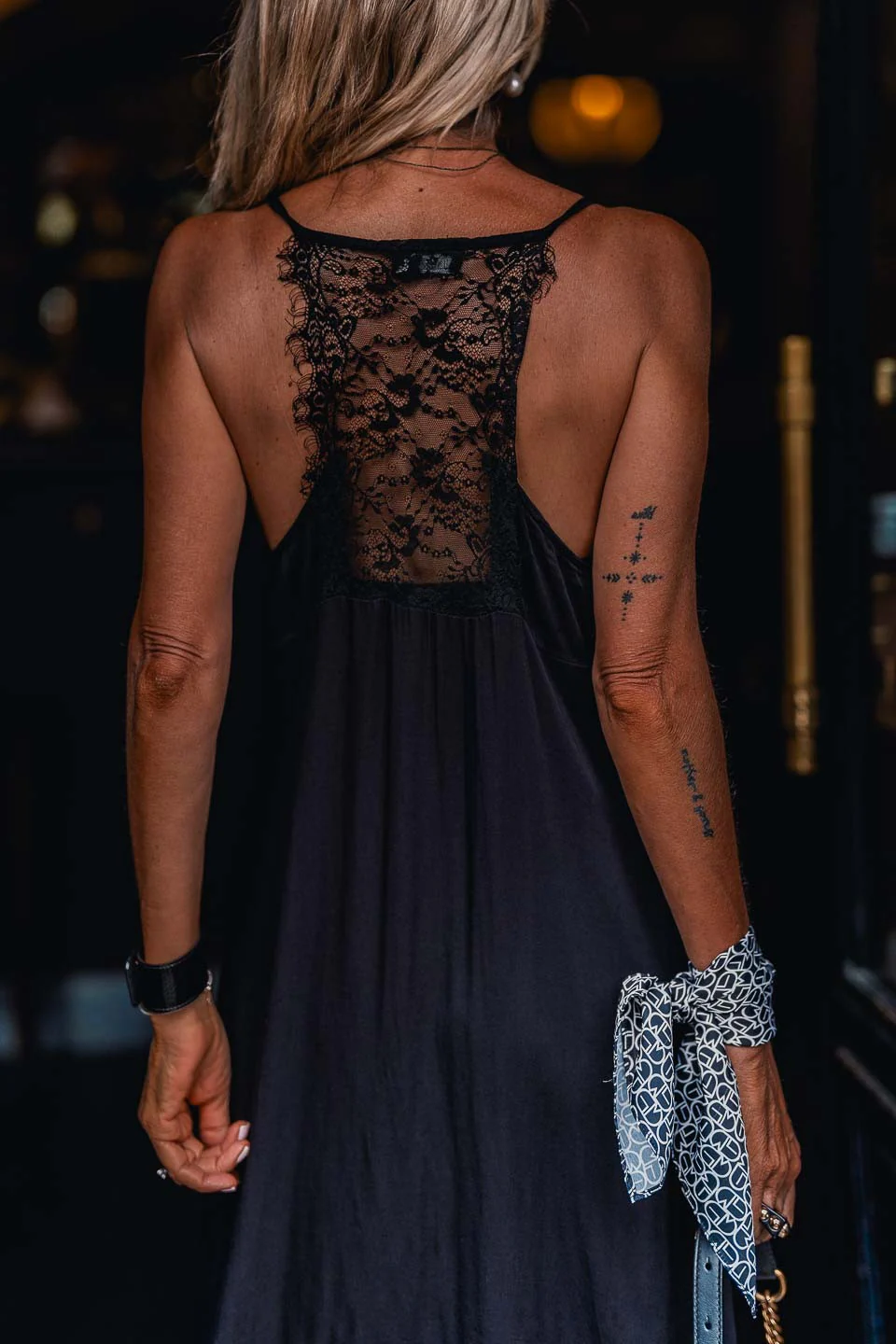ROBE DRESS NIGHT NOIR - Image 3