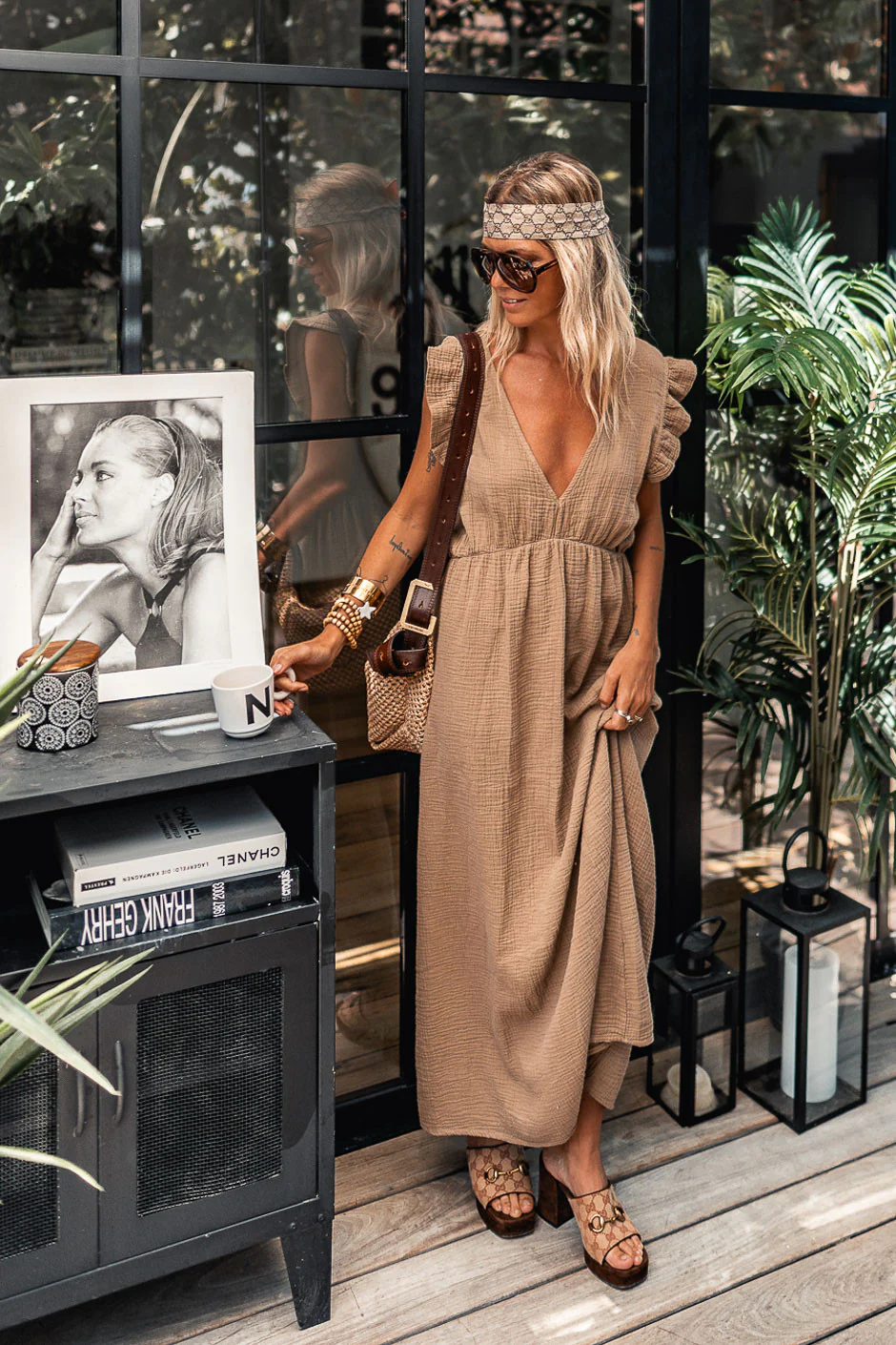 Robe Grungemama Neira sable - Image 9