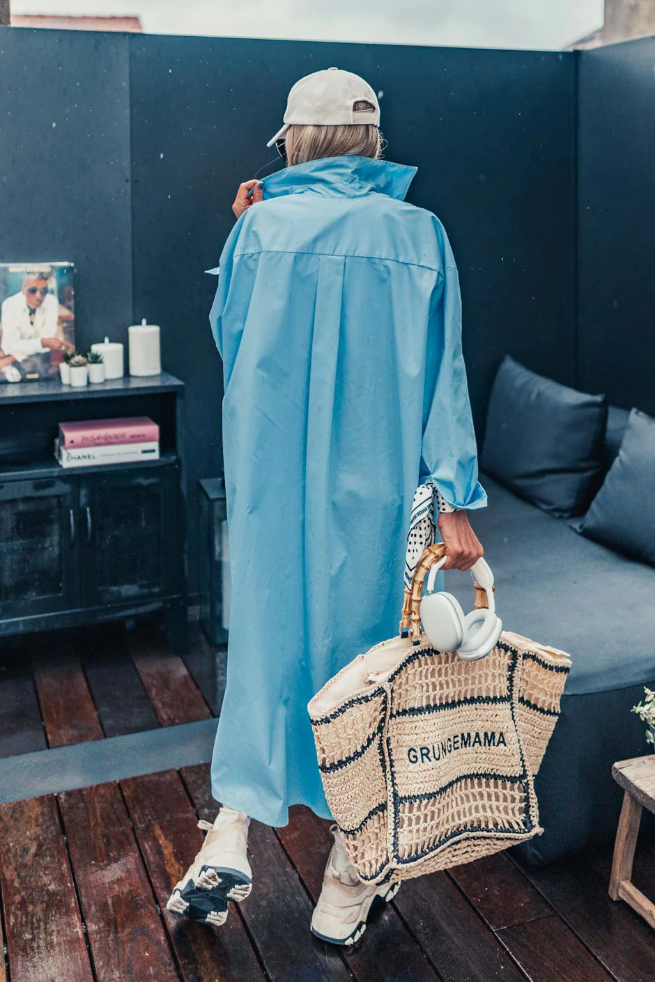 Robe Grungemama Nipoa bleu - Image 5