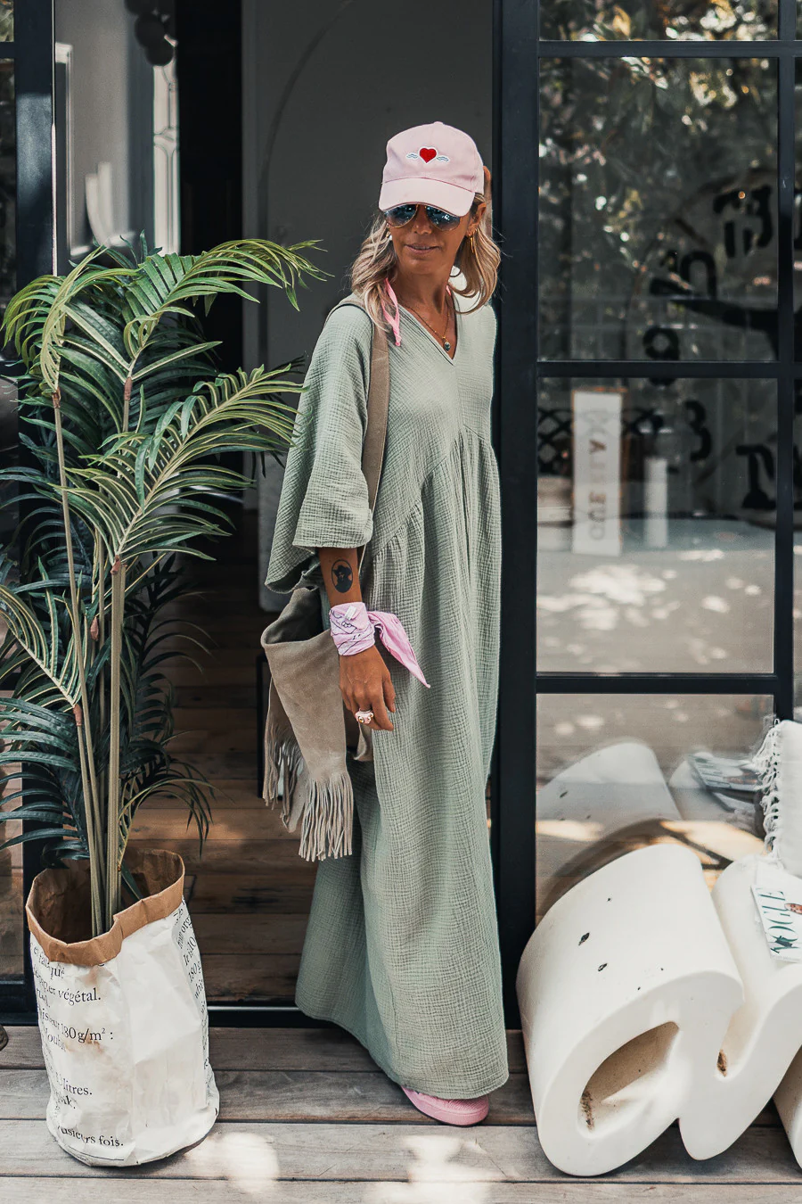 Robe Grungemama Olinda vert - Image 6