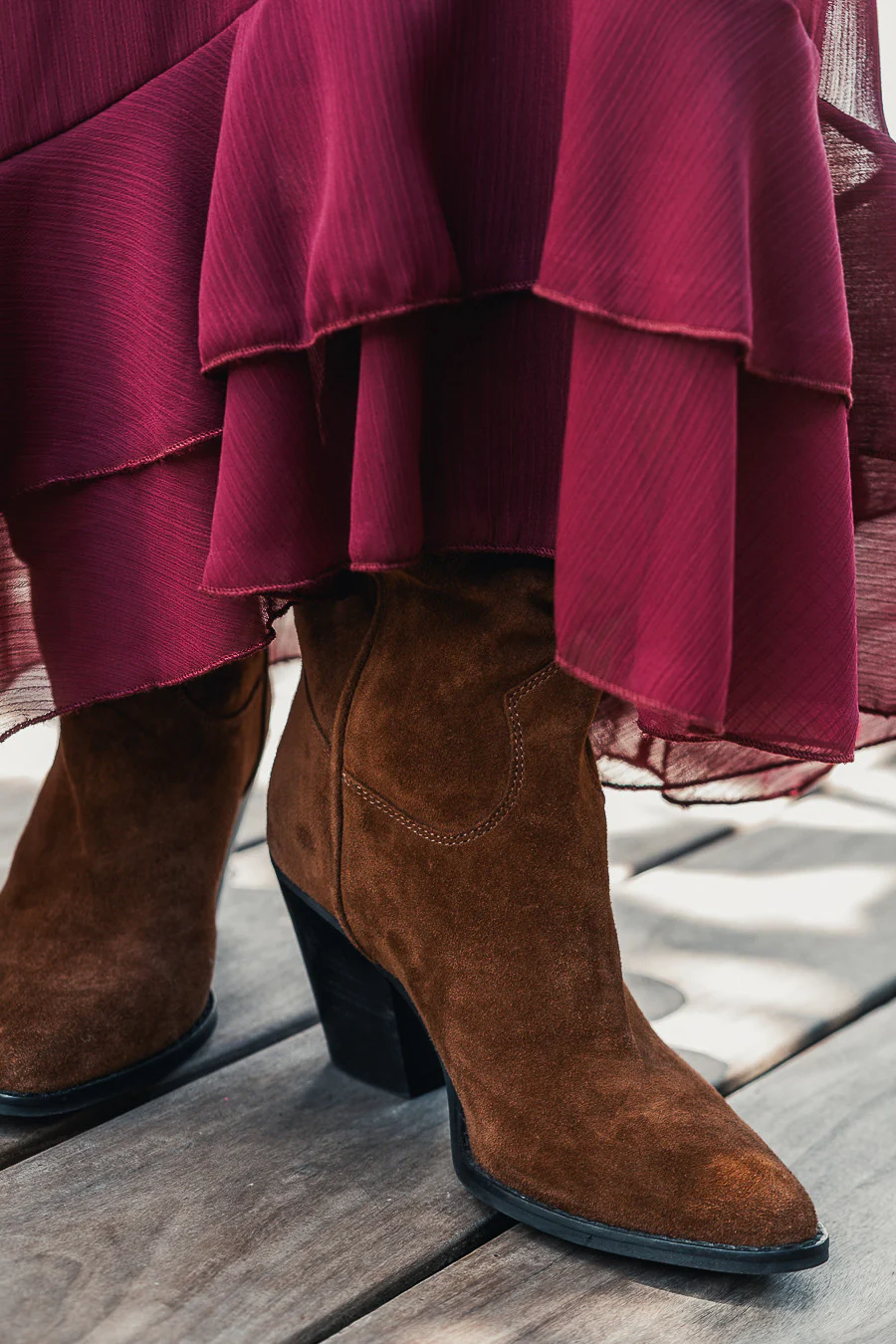 Robe Grungemama Sienna bordeaux - Image 6