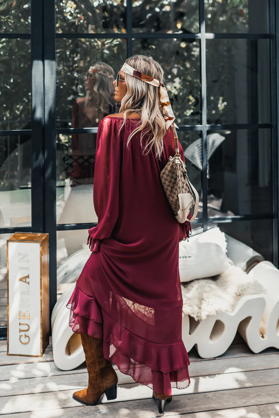 Robe Grungemama Sienna bordeaux - Image 8