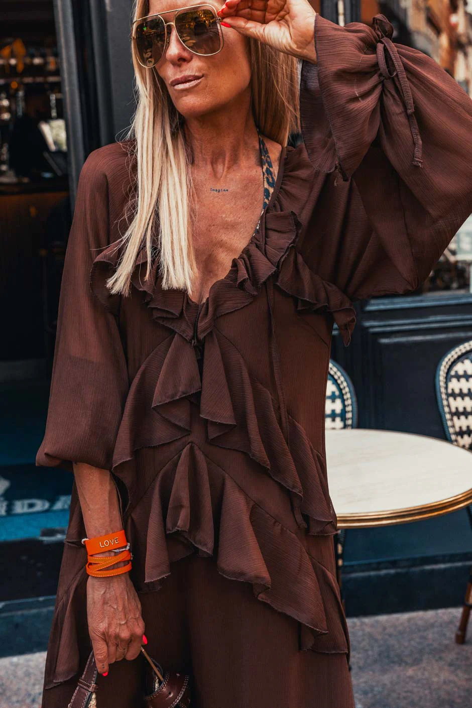 Robe Grungemama Sienna brown - Image 3