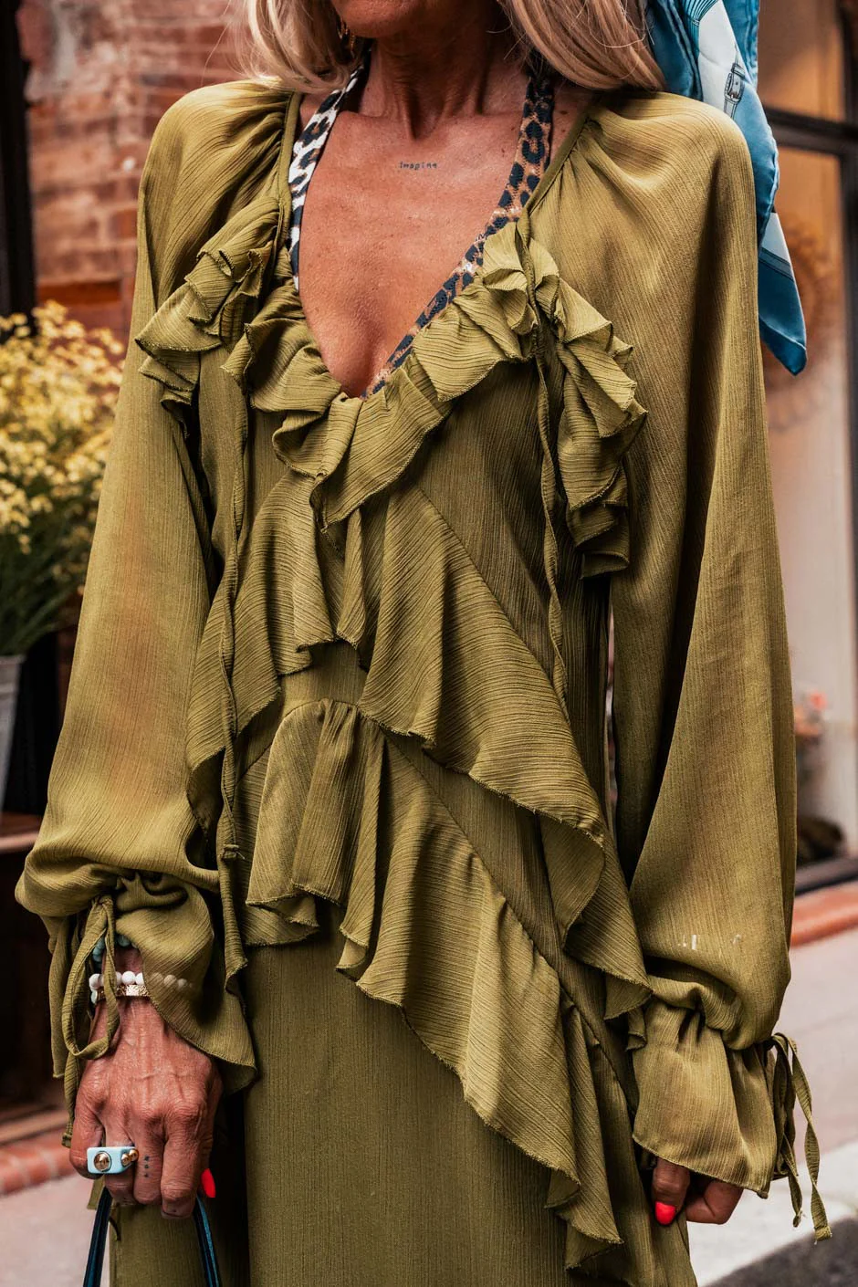 ROBE SIENNA KAKI - Image 6