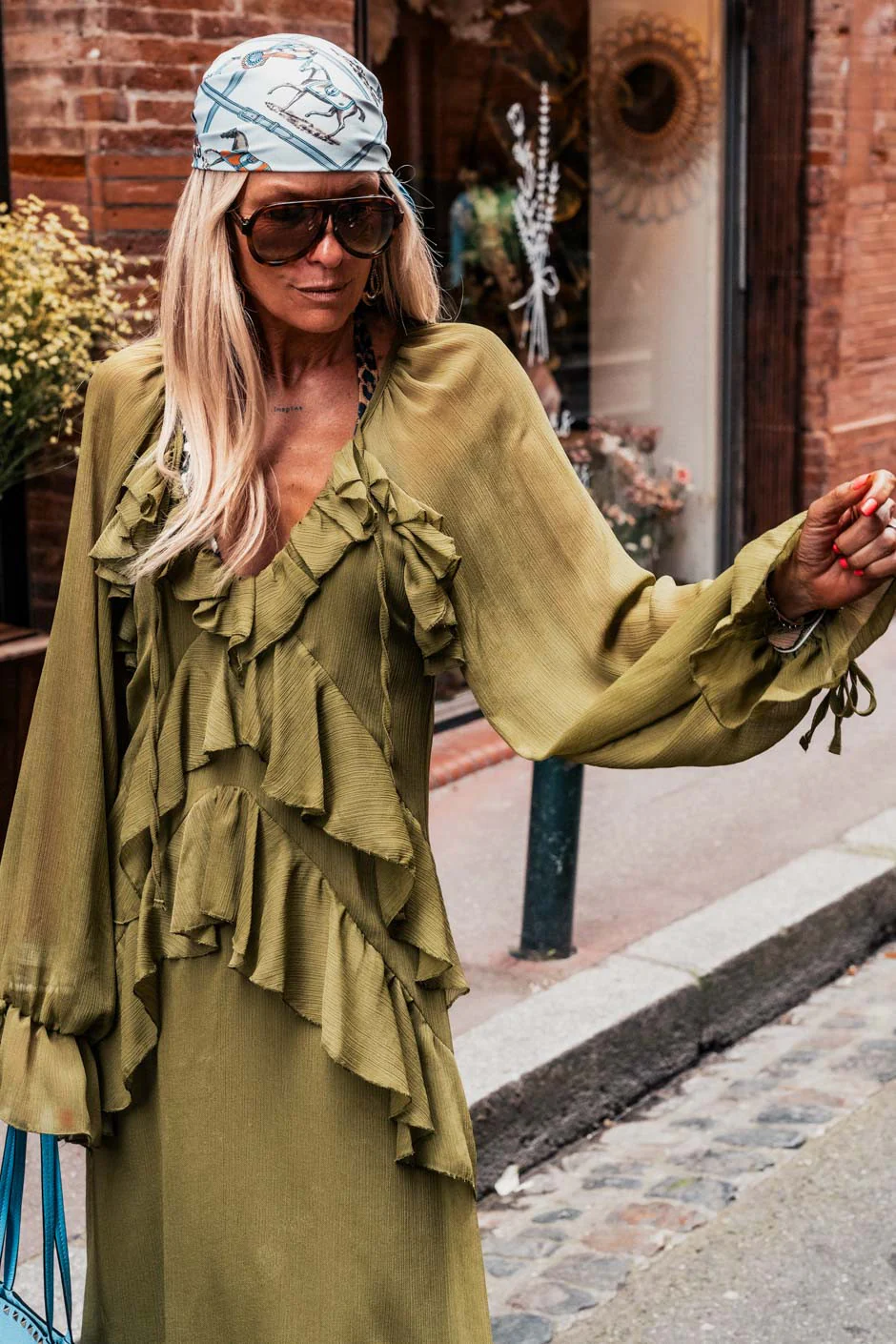 ROBE SIENNA KAKI - Image 7