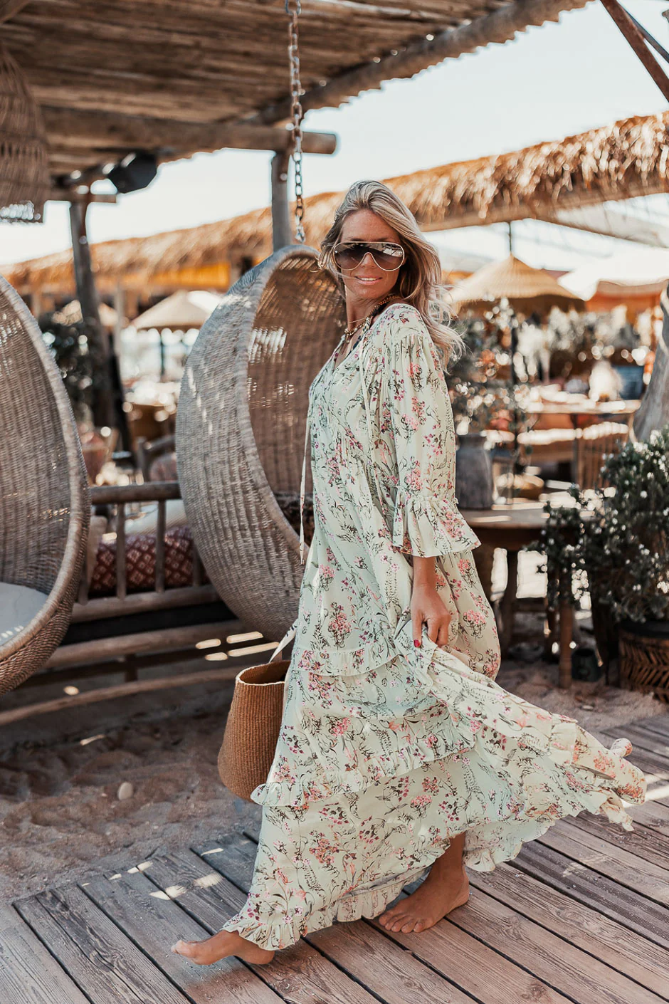 ROBE KAREN VERT