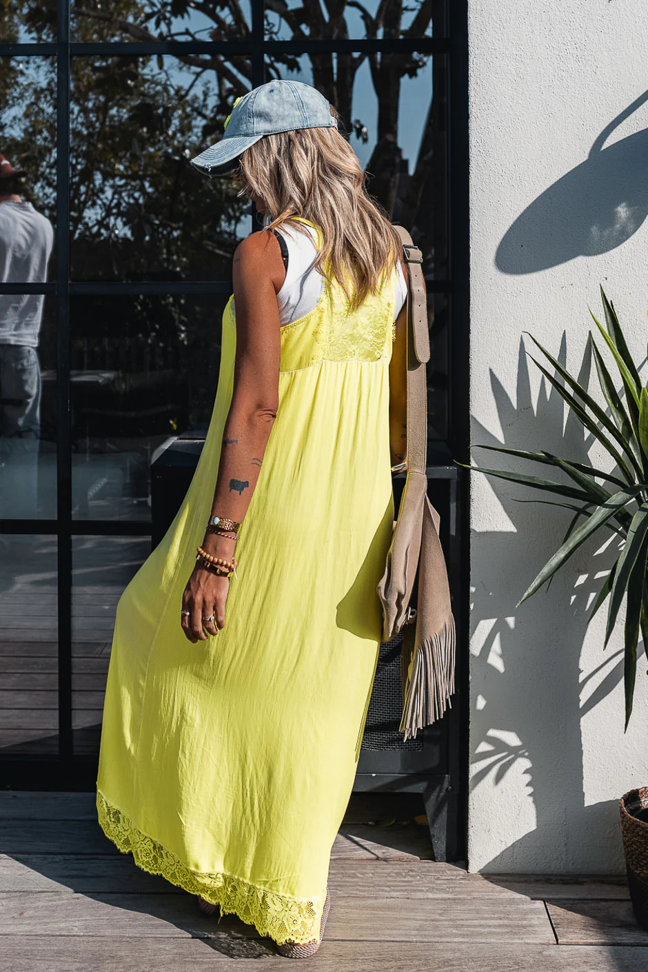 ROBE MAISY JAUNE FLUO - Image 2