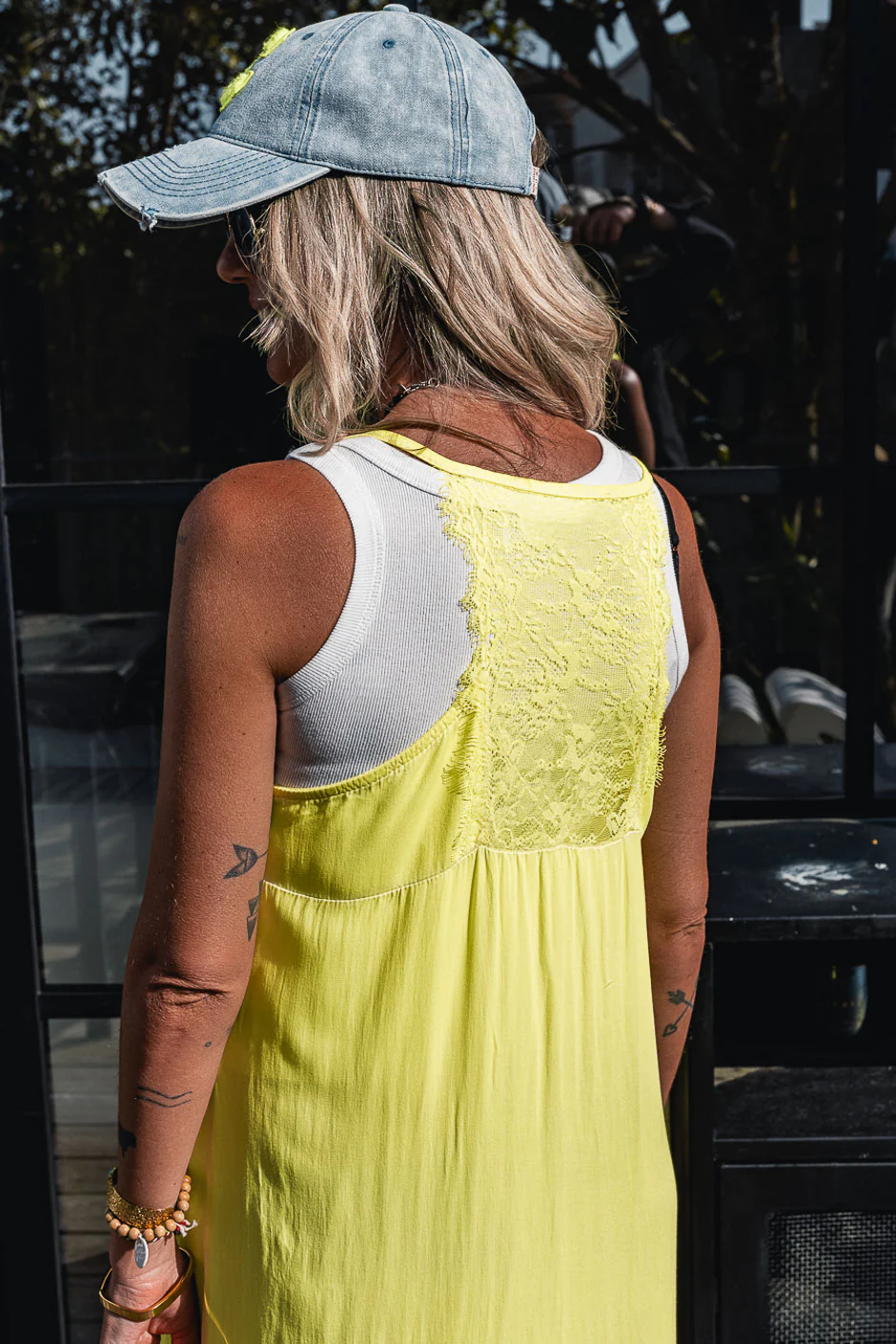 ROBE MAISY JAUNE FLUO - Image 4