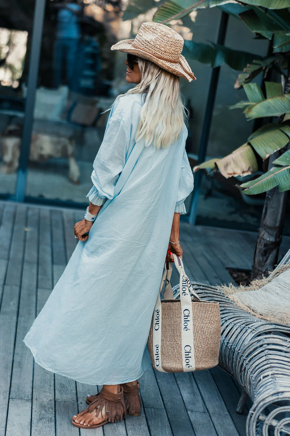 ROBE ORIA BLEU - Image 5