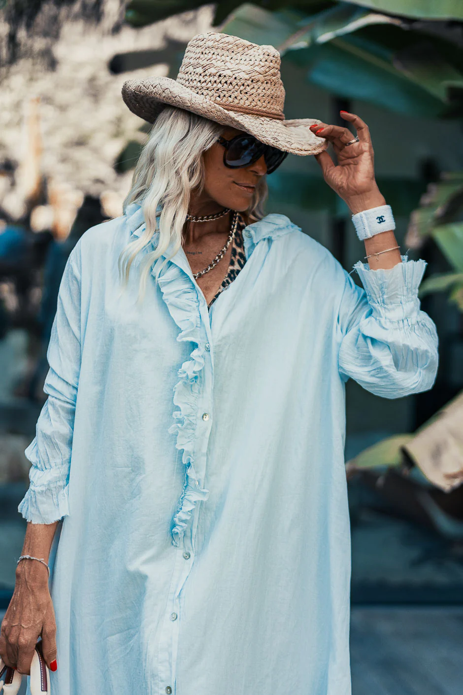 ROBE ORIA BLEU - Image 6