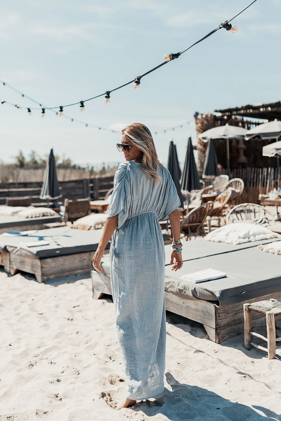 ROBE TAYMA BLEU - Image 2