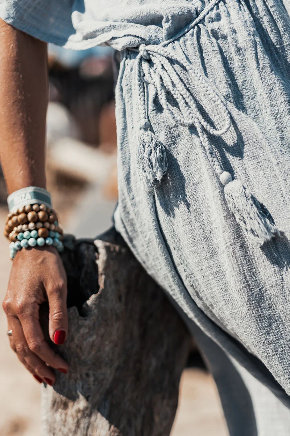 ROBE TAYMA BLEU - Image 4