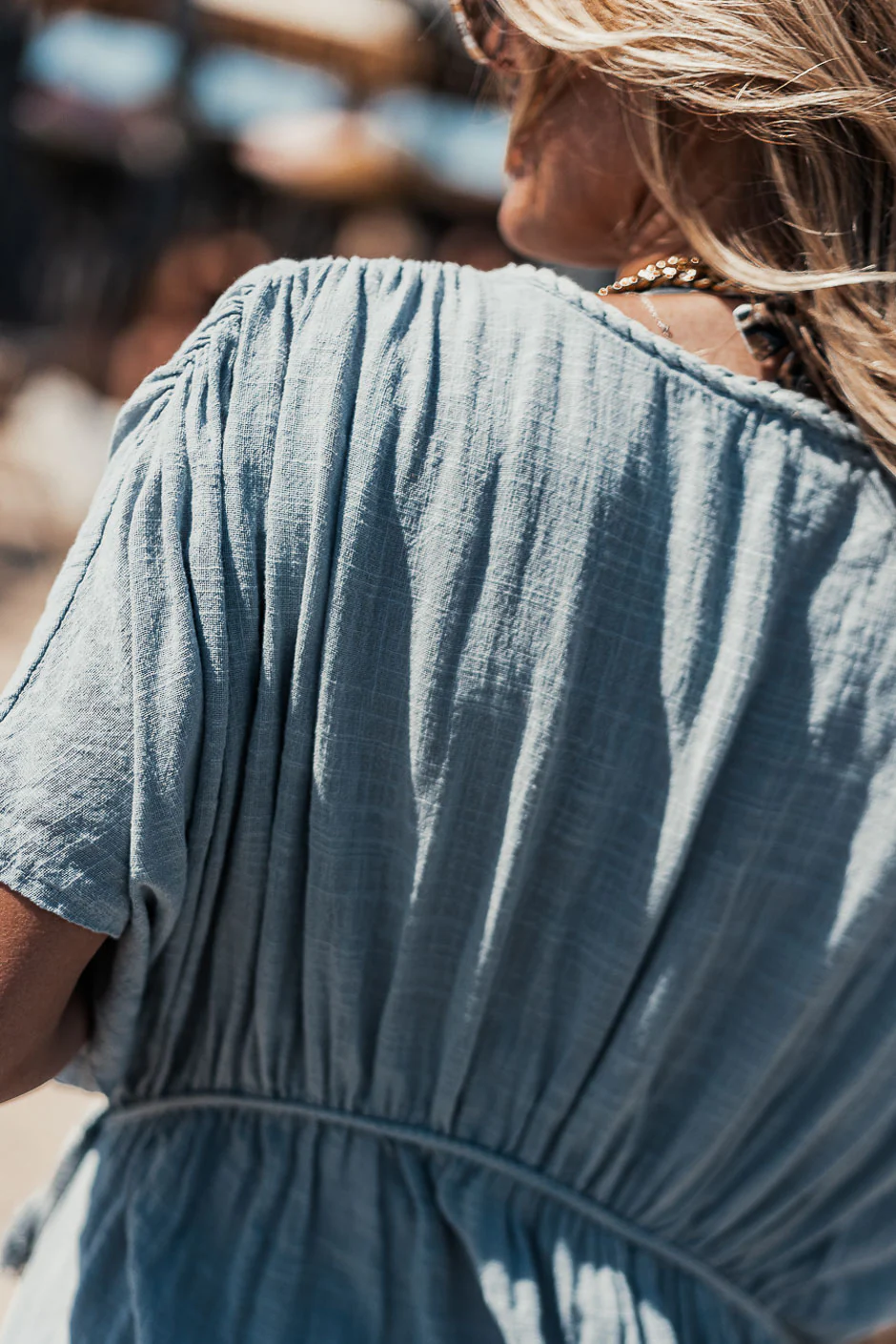 ROBE TAYMA BLEU - Image 5