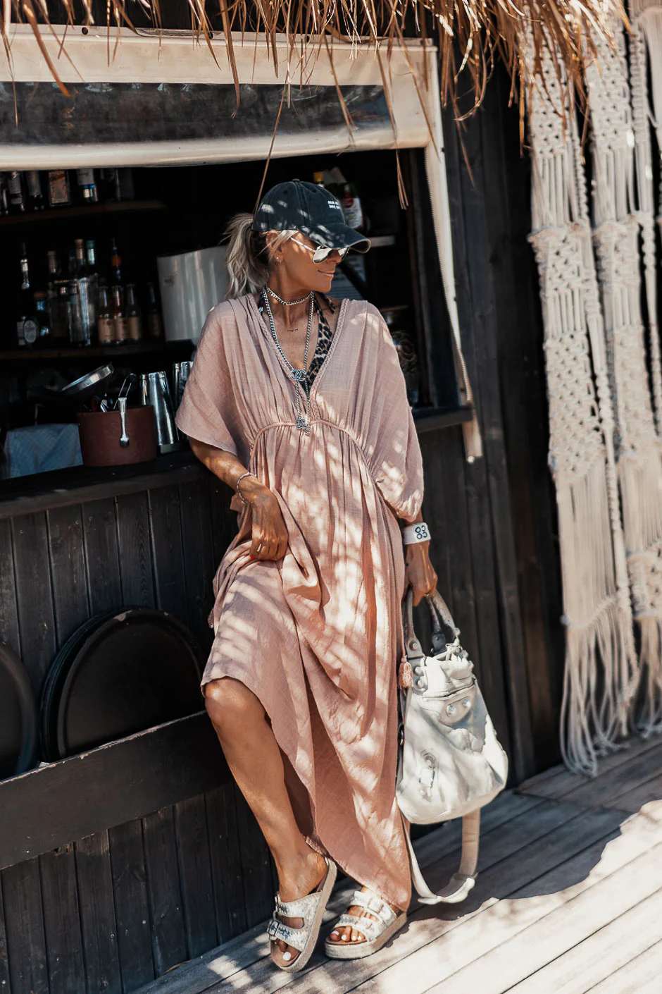 ROBE TAYMA ROSE BLUSH