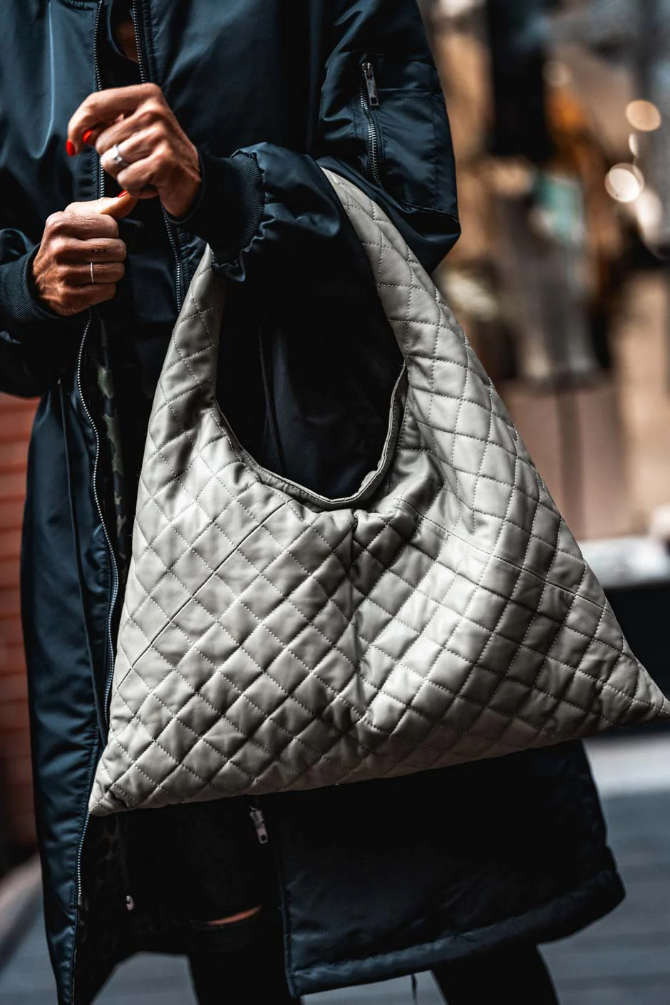 Sac cuir Grungemama Mid Biggyvert