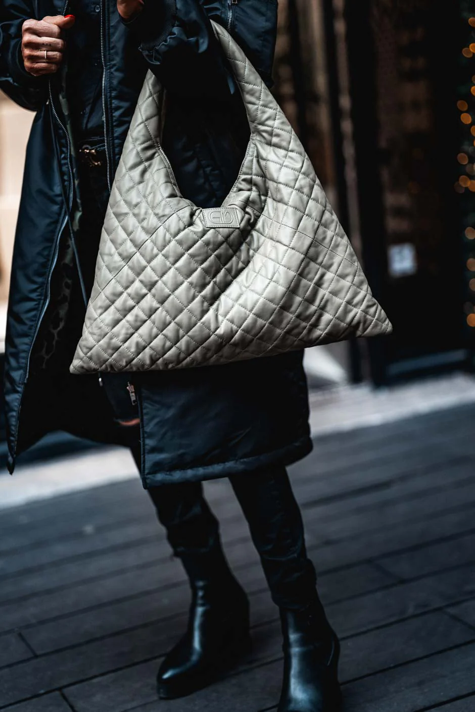 Sac cuir Grungemama Mid Biggyvert - Image 6