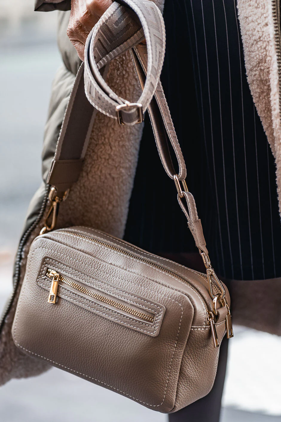 SAC PAOLY CUIR BEIGE - Image 4