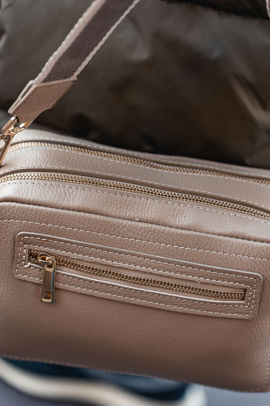 SAC PAOLY CUIR BEIGE - Image 5