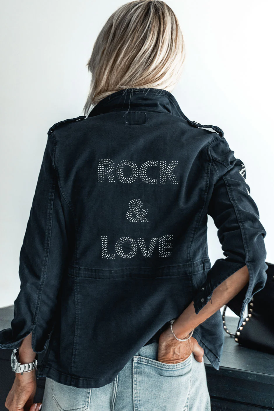 SAHARIENNE NEW GRUNGECLUB NOIR STRASS - Image 2