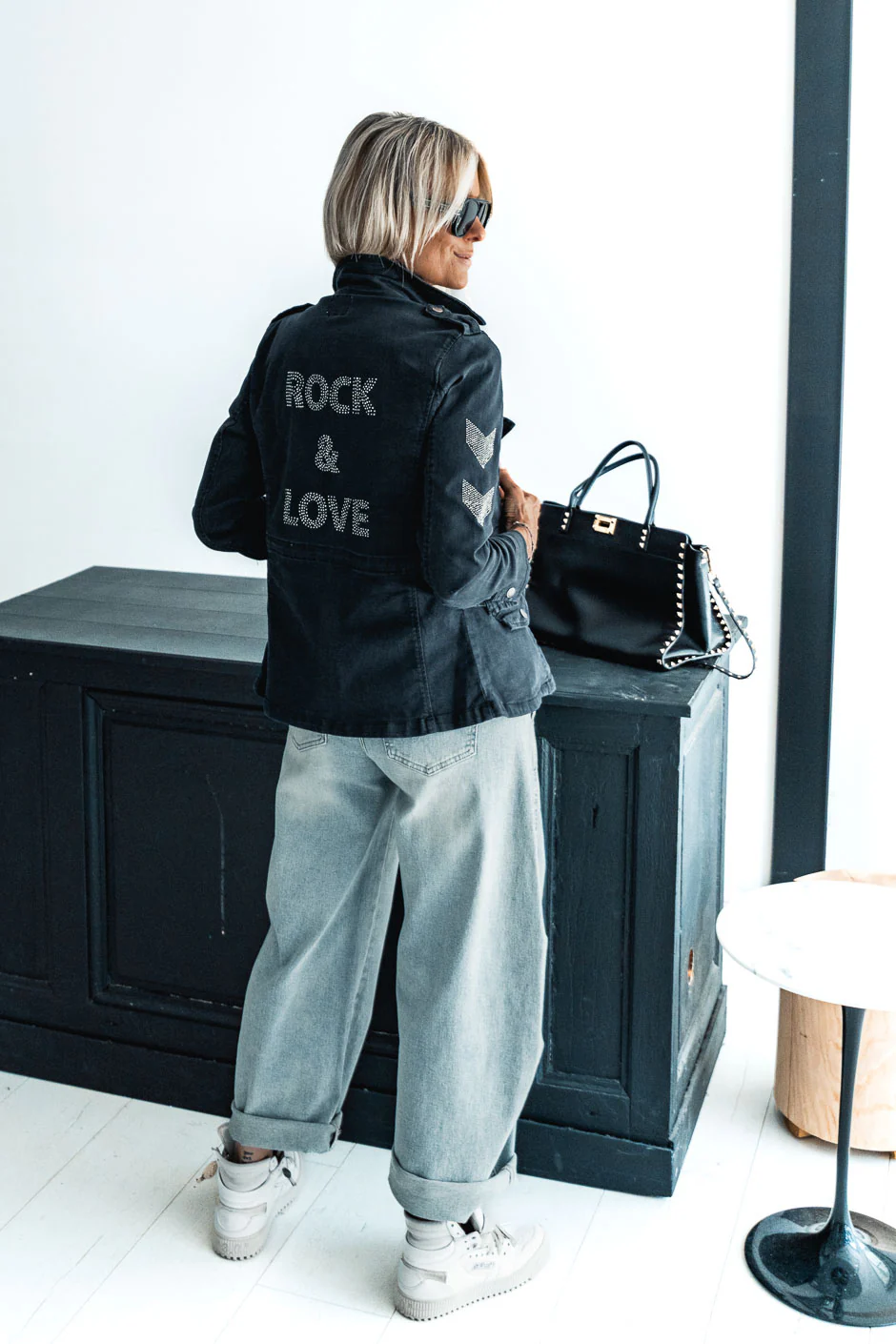 SAHARIENNE NEW GRUNGECLUB NOIR STRASS - Image 5