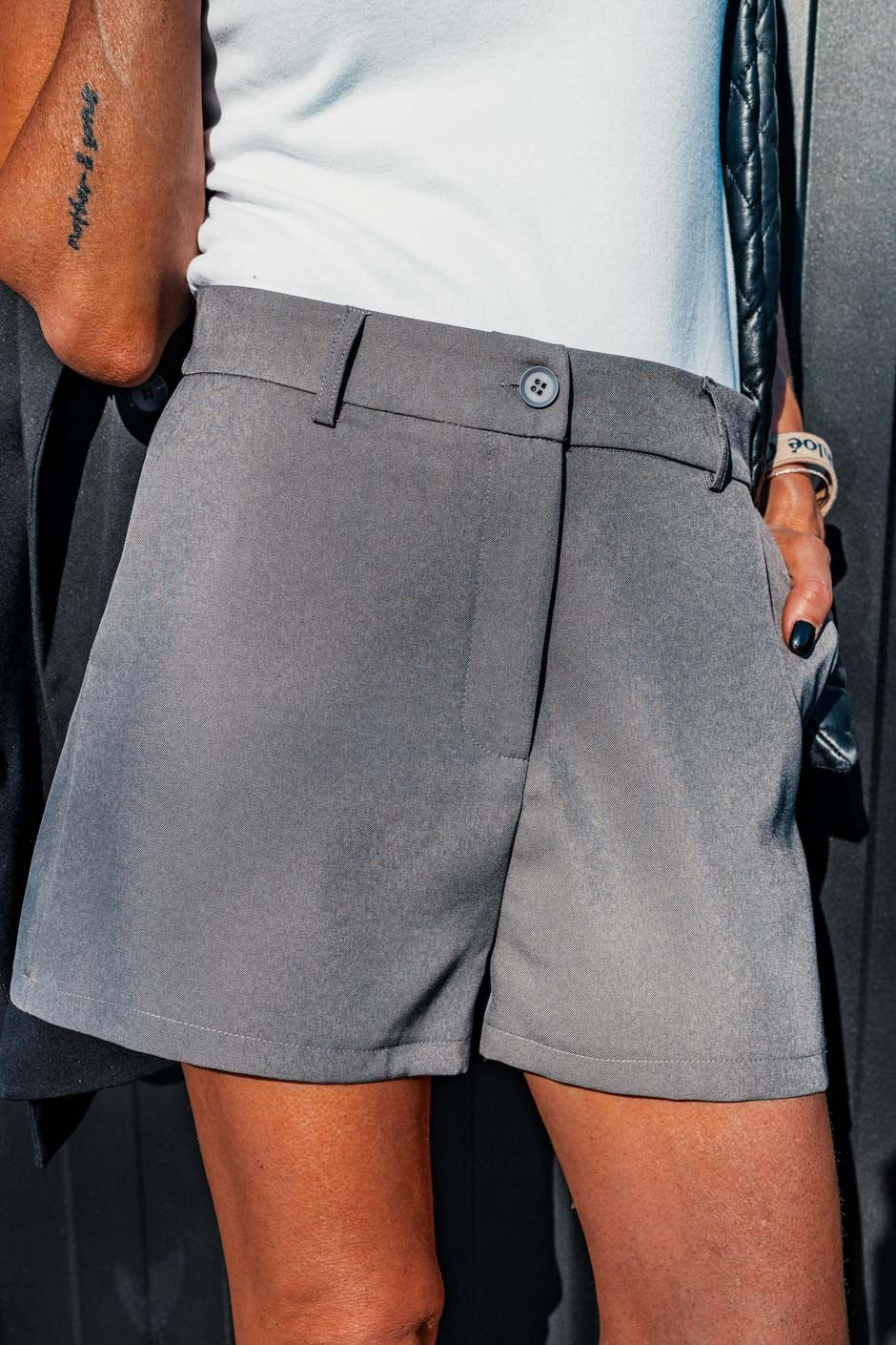 Short Monroe gris - Image 7
