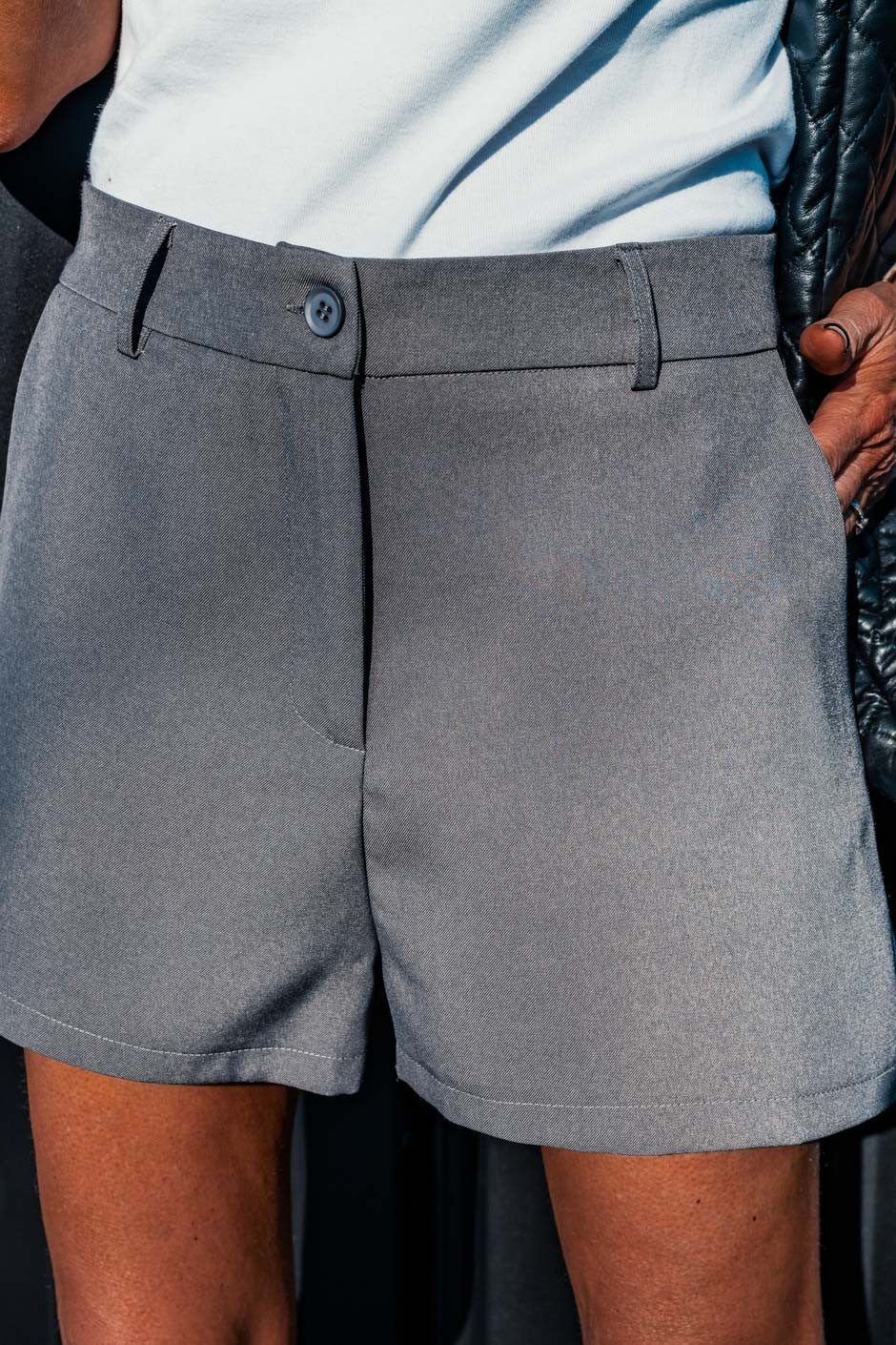 Short Monroe gris - Image 8