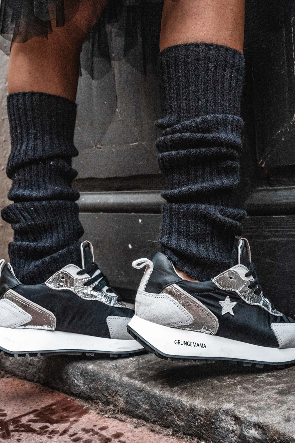 SNEAKERS GRUNGEMAMA EVEN NOIR - Image 11