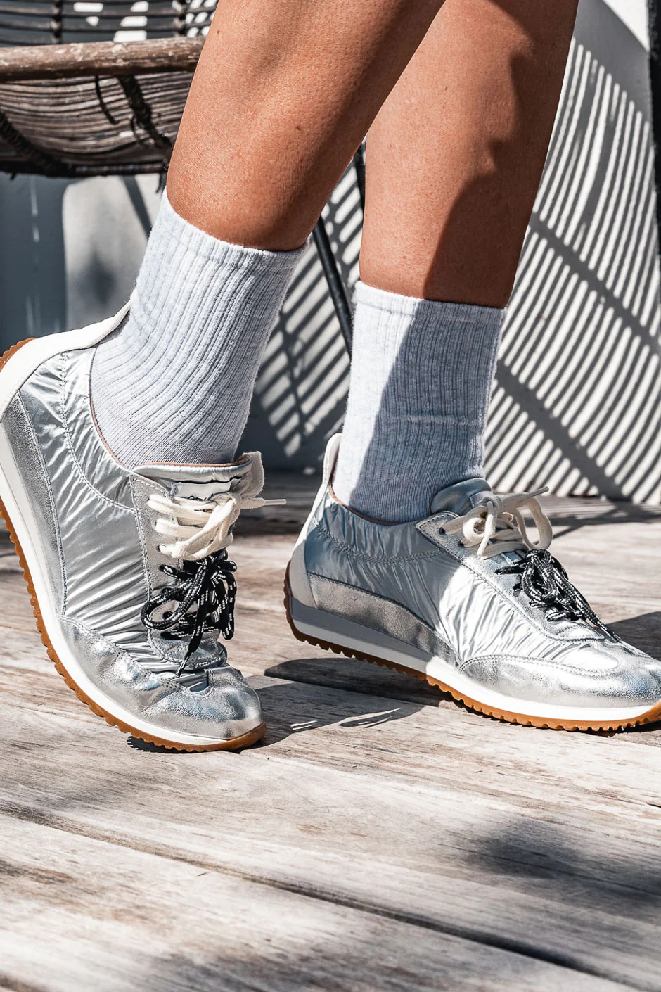 SNEAKERS SILVYA ARGENT - Image 4