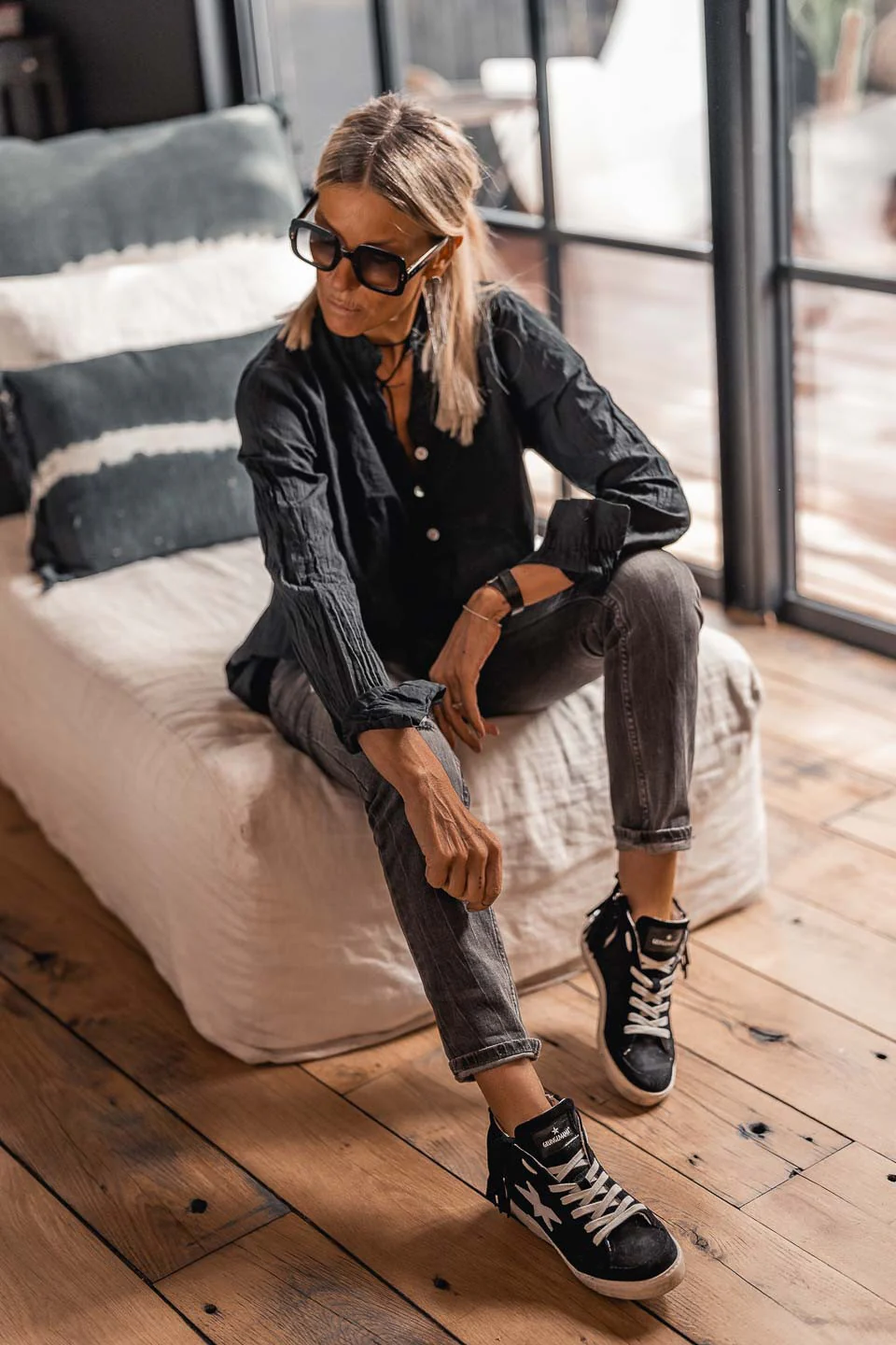 Sneakers Grungemama Wild noir - Image 2