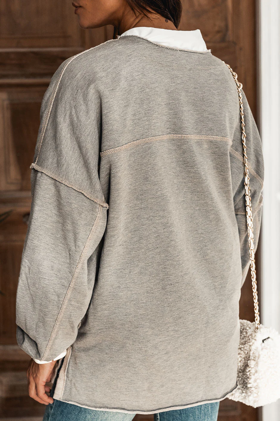 Sweat Banditas Mattia taupe - Image 4