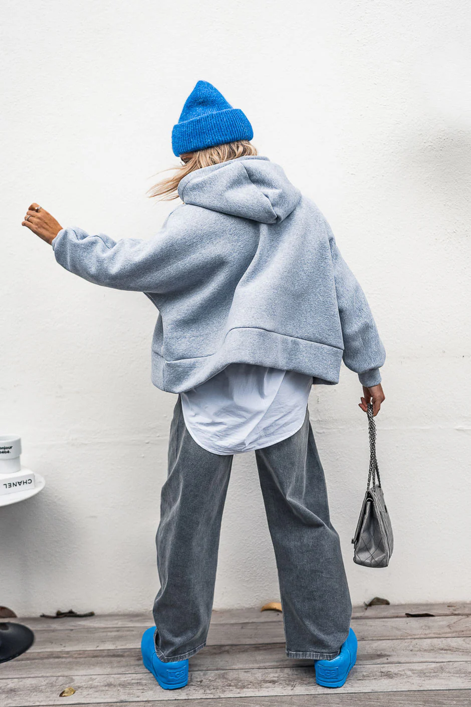 SWEAT STEEVIE GRIS - Image 10
