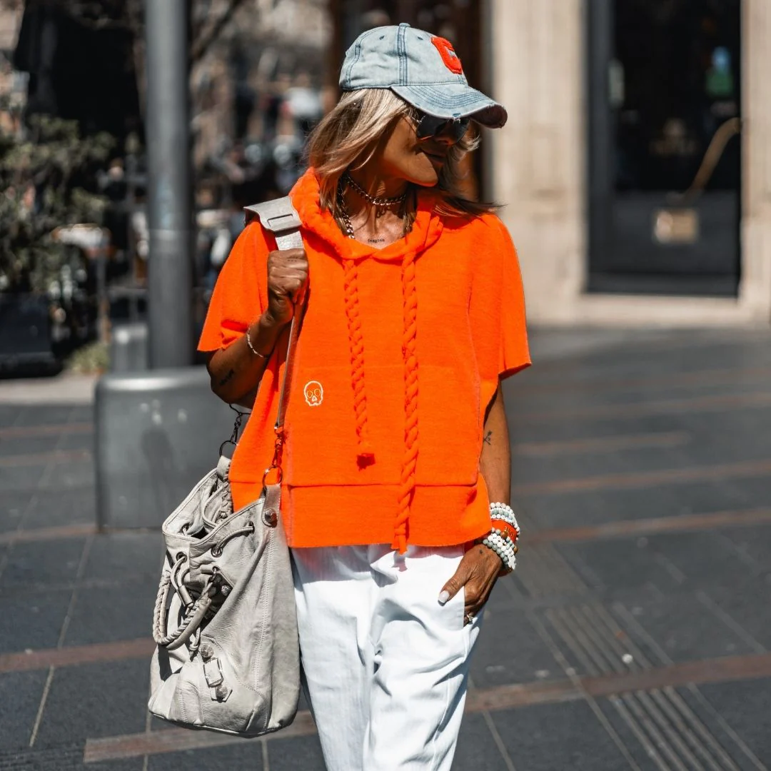 SWEAT BROOKE ORANGE