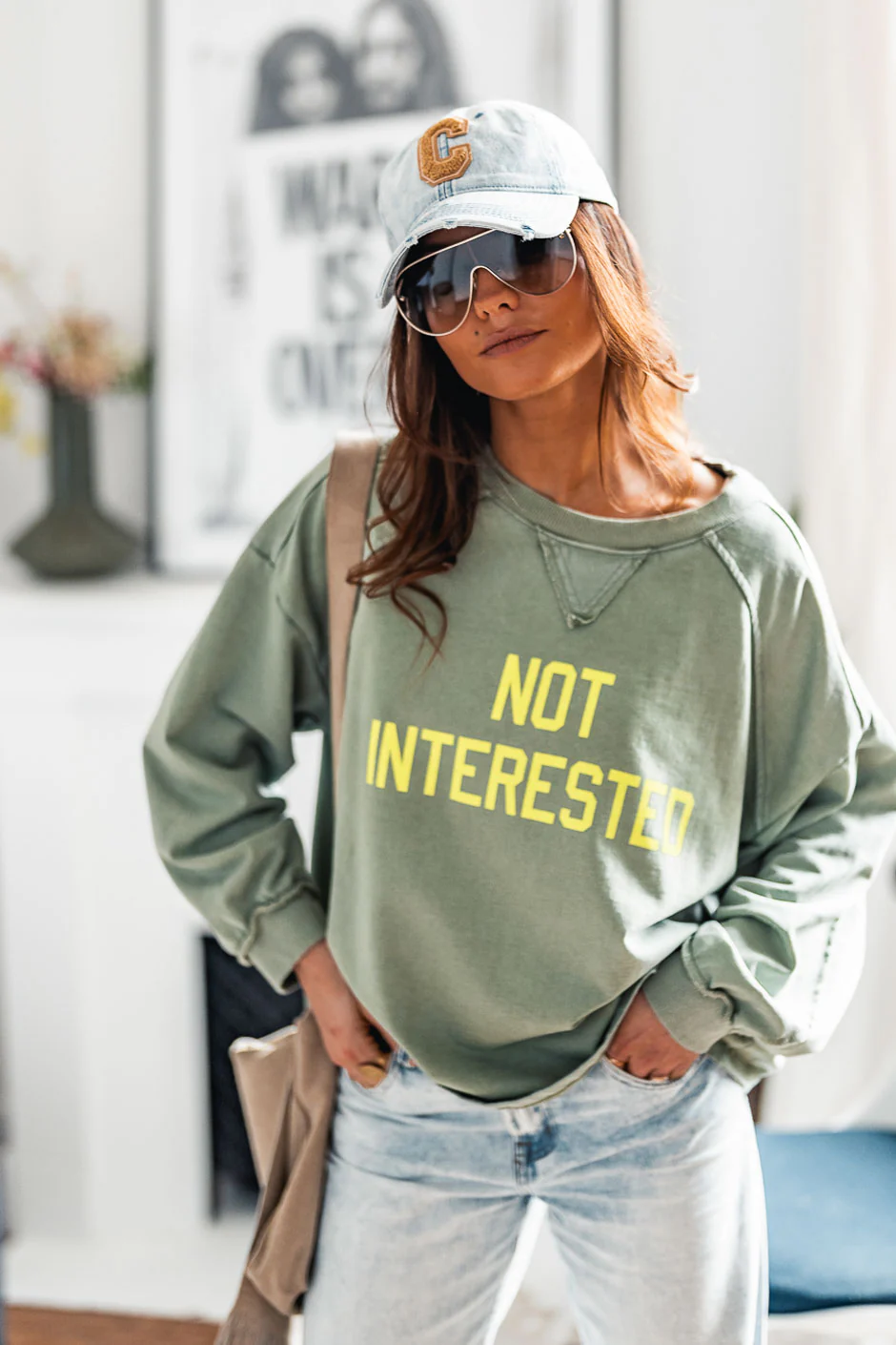 SWEAT EMILE VERT
