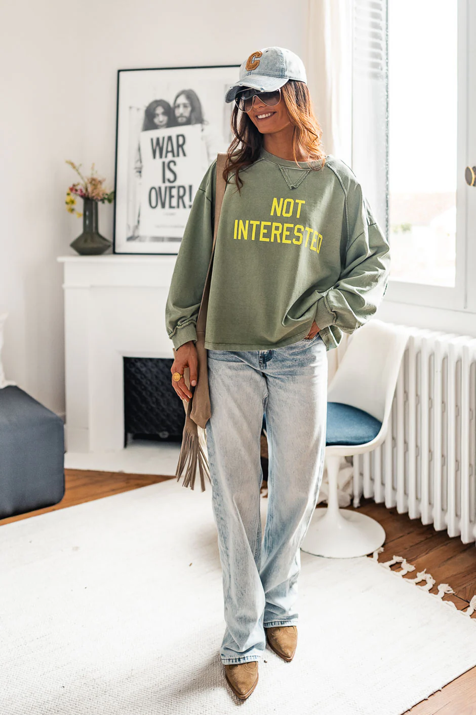 SWEAT EMILE VERT - Image 3