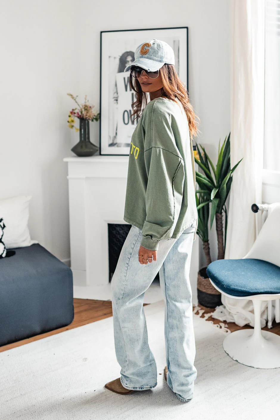 SWEAT EMILE VERT - Image 5