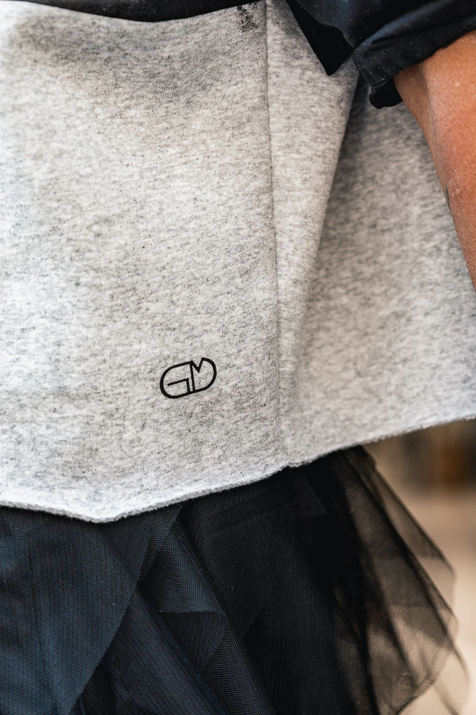 Sweat Grungemama Harrisson gris - Image 4