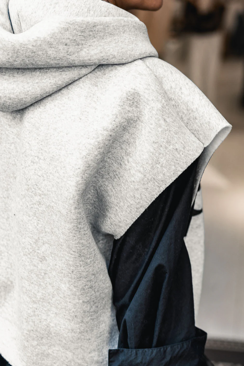 Sweat Grungemama Harrisson gris - Image 6