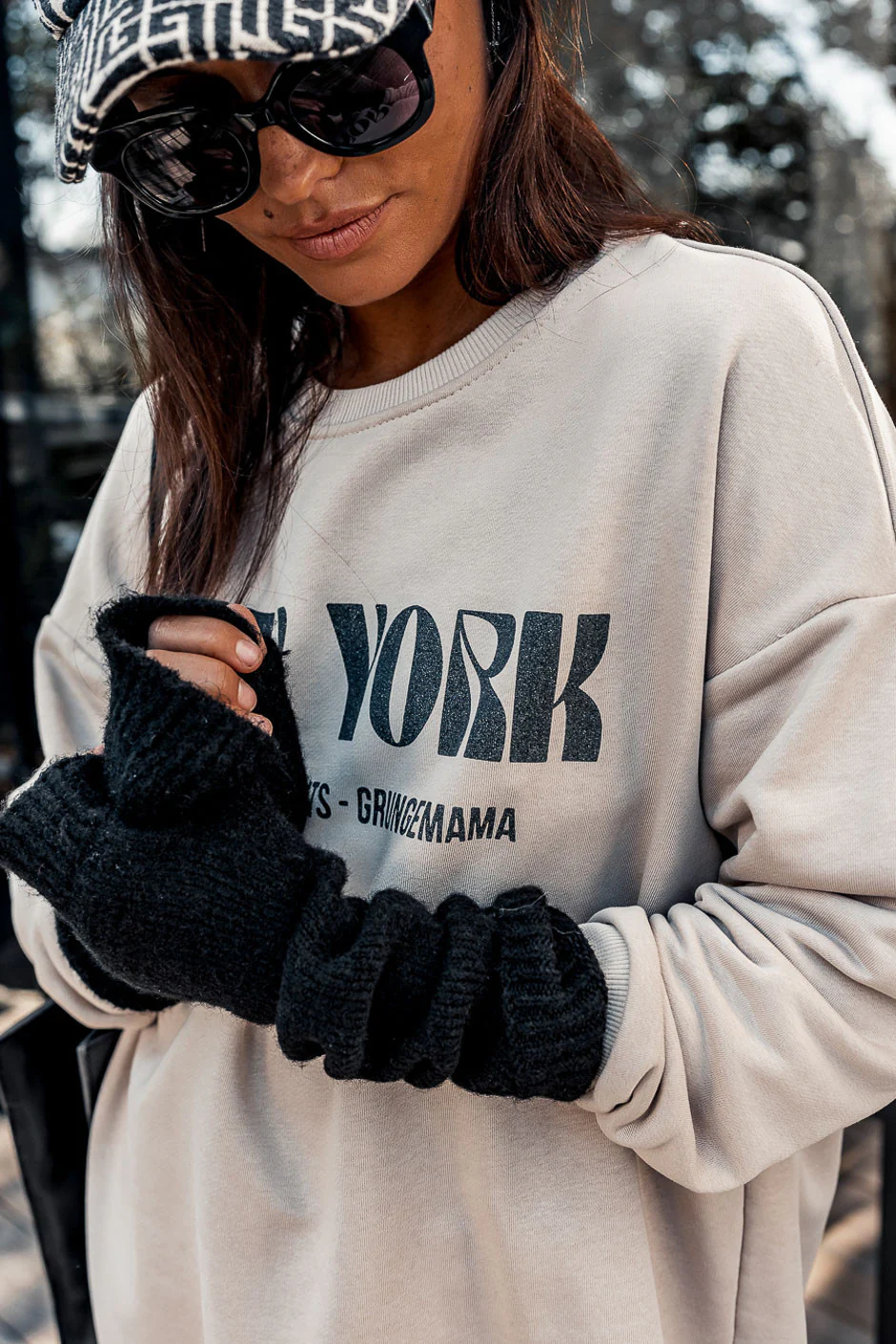 Sweat Grungemama No Rules beige - Image 10