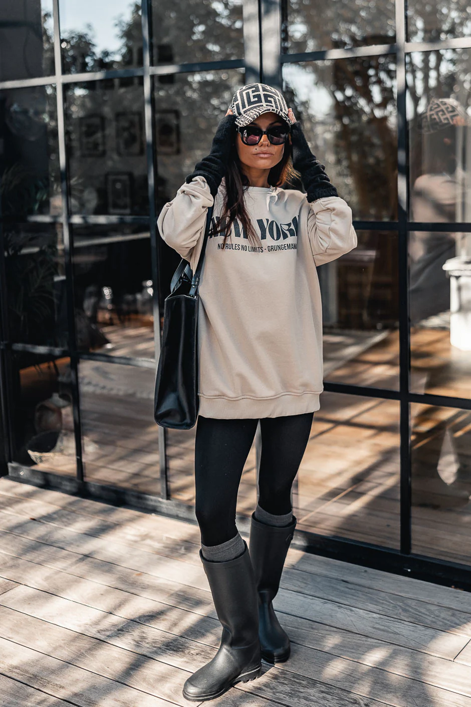 Sweat Grungemama No Rules beige - Image 4