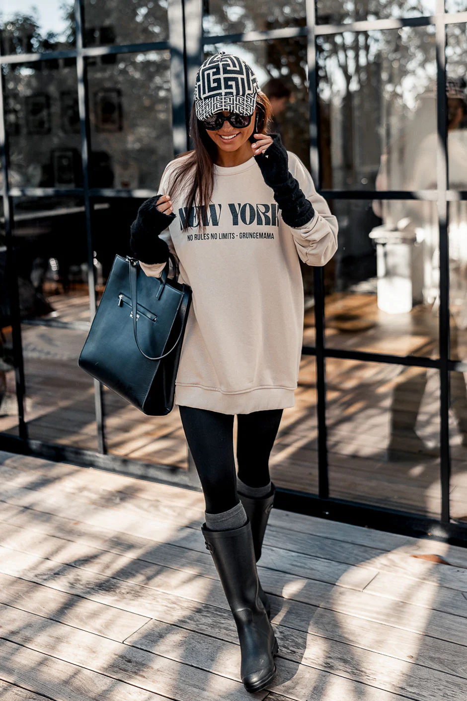 Sweat Grungemama No Rules beige - Image 6
